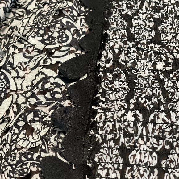 Anthropologie Byron Lars Laser Cut pencil skirt - Picture 4 of 8